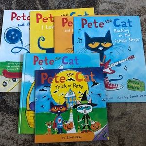 Pete the cat kids book set